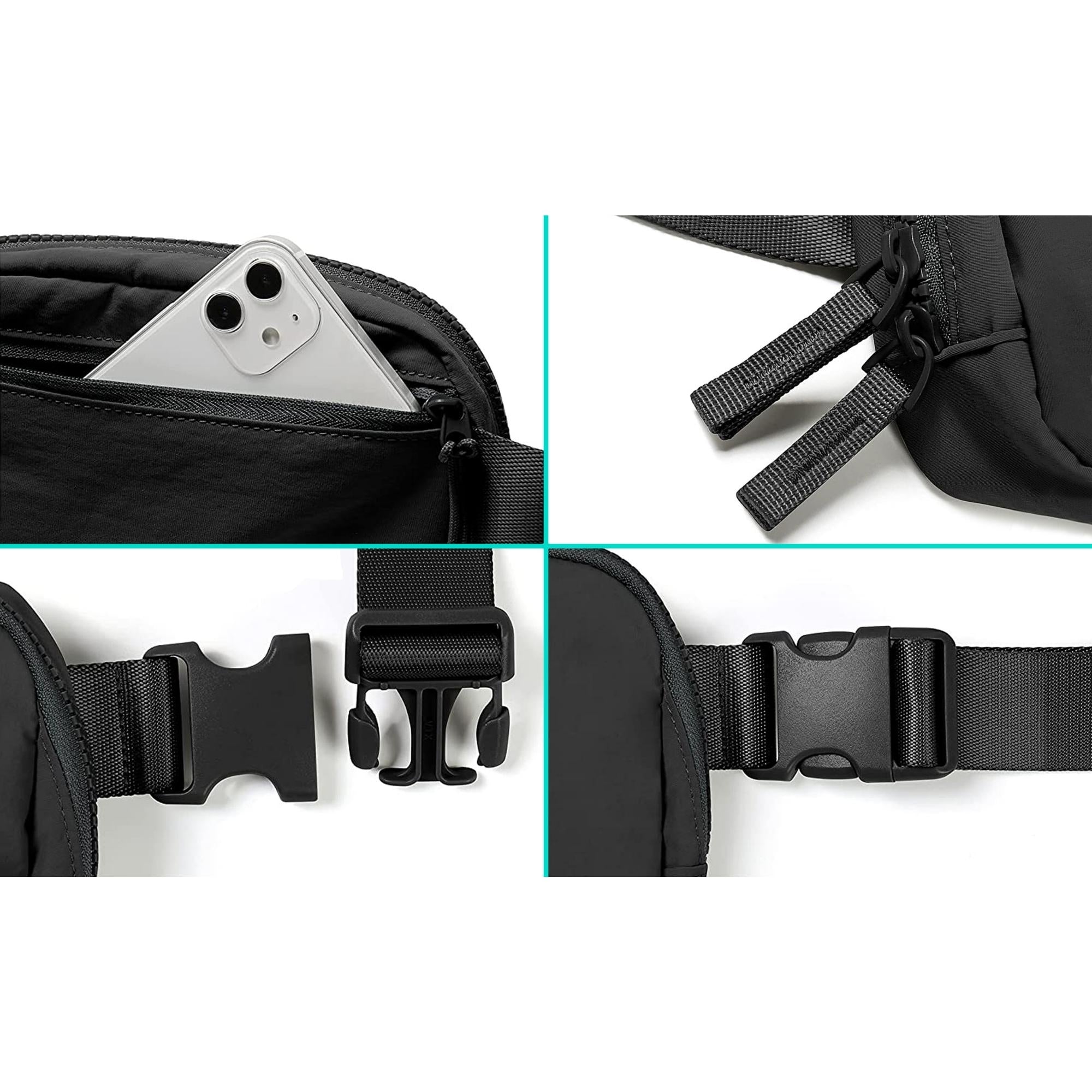 Unisex Fanny Pack with Adjustable Strap Small Waist Pouch