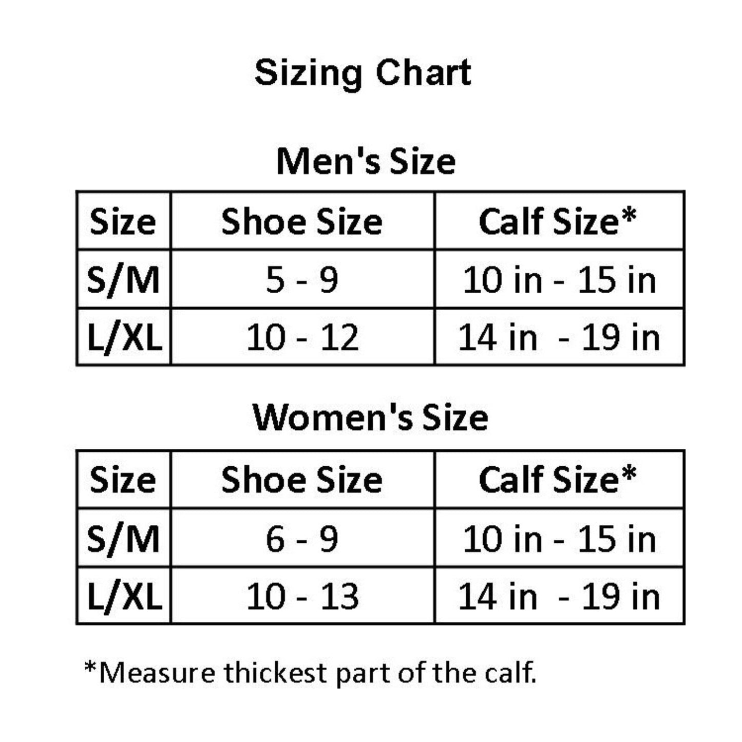 Unisex Graduated Compression Support Socks