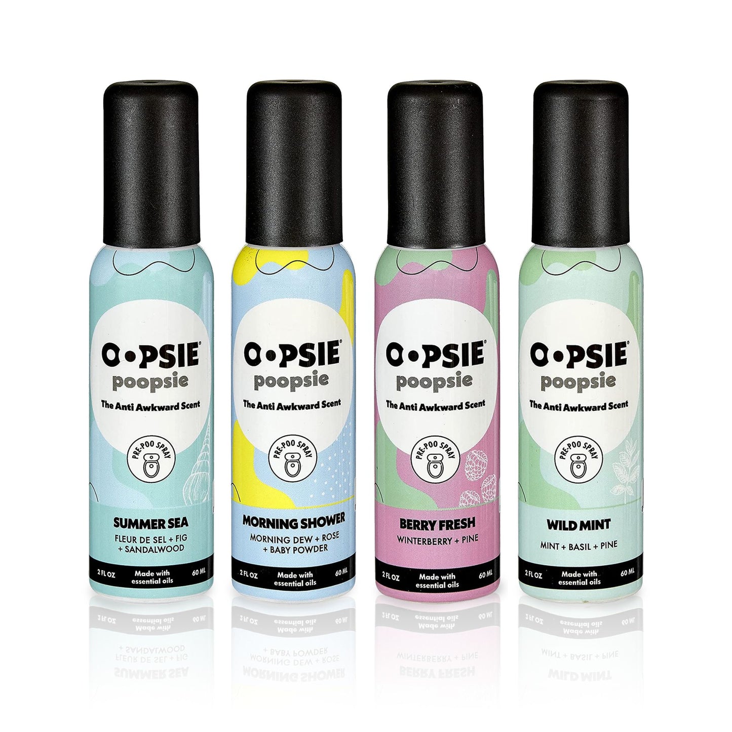 Oopsie Poopsie Toilet Bowl Freshener (4-Pack)