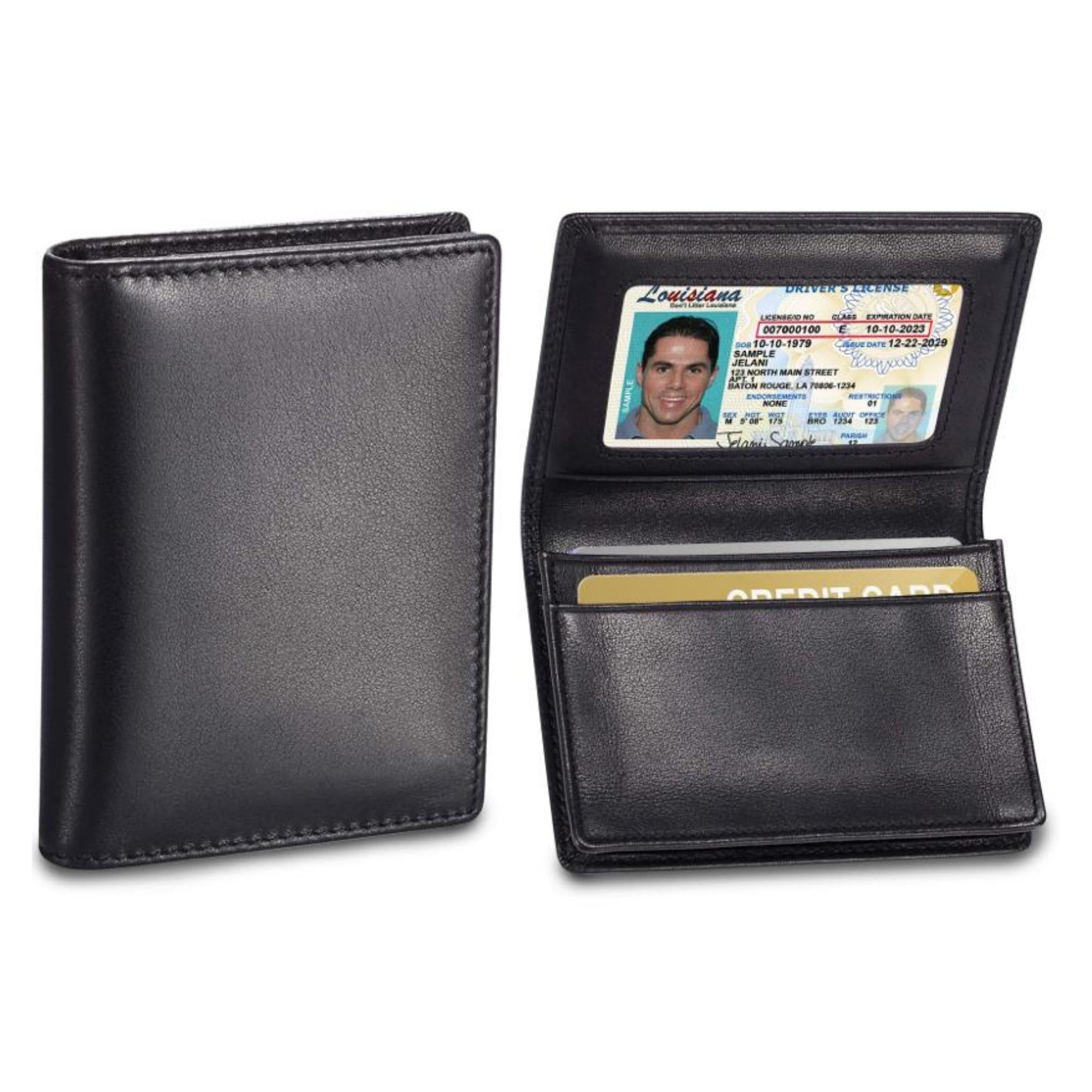 RFID Blocking Leather Expandable Wallet