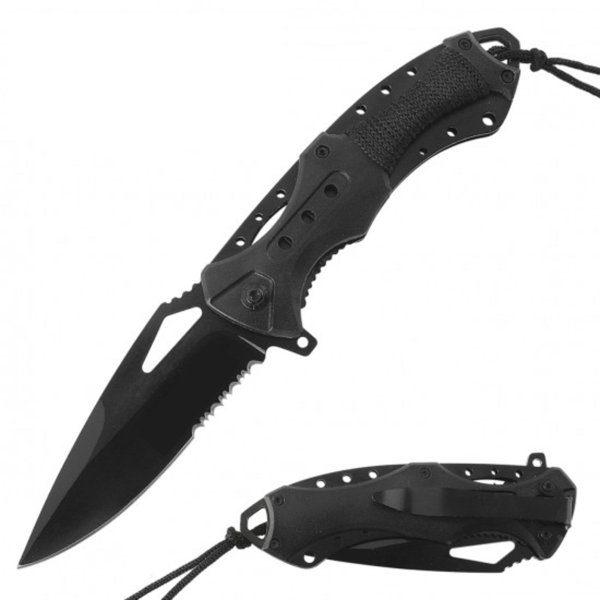 Spring Assisted Military Style Folding Knife