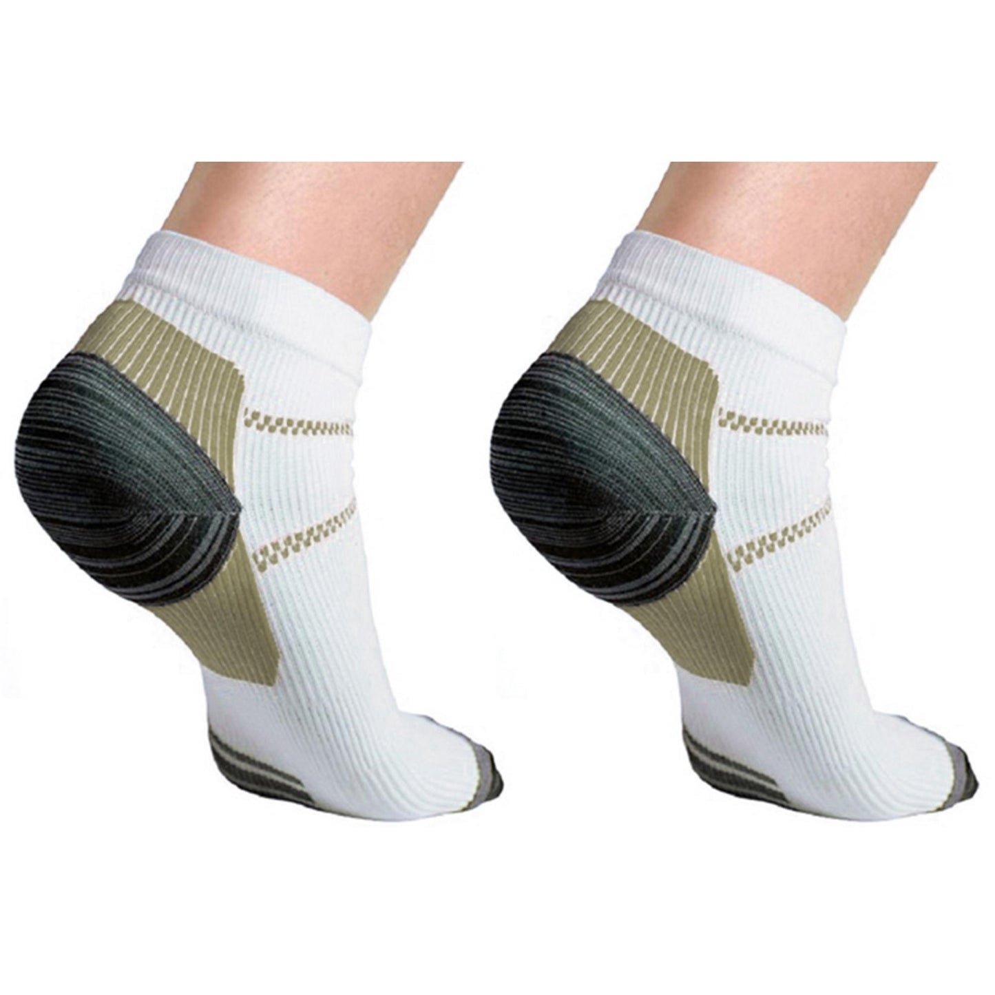 Ankle-Length High Energy Compression Socks (6-Pairs)