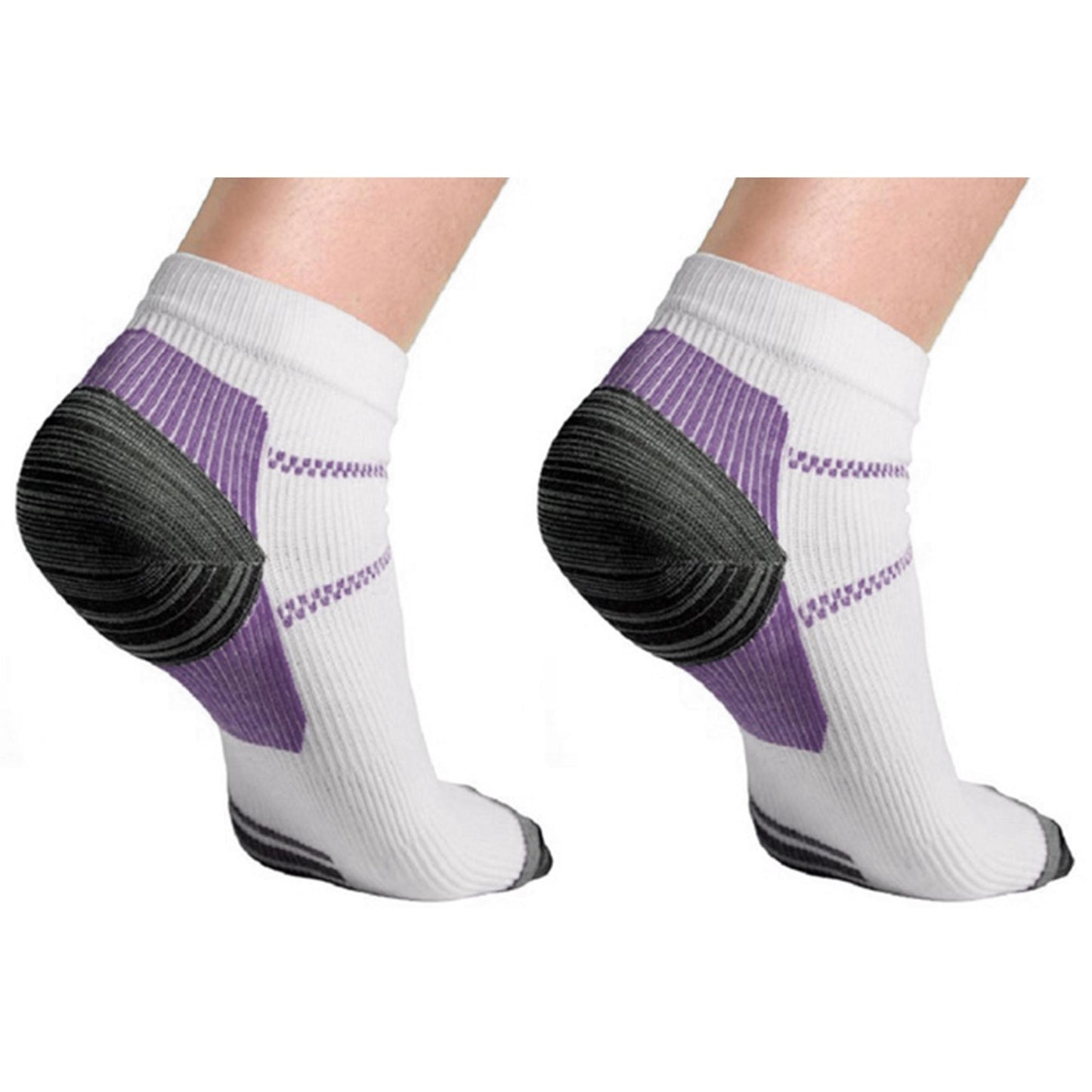 Ankle-Length High Energy Compression Socks (6-Pairs)