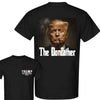 Unisex Graphic Tee Trump - DoneFather Print Double-Sided Casual T-Shirt