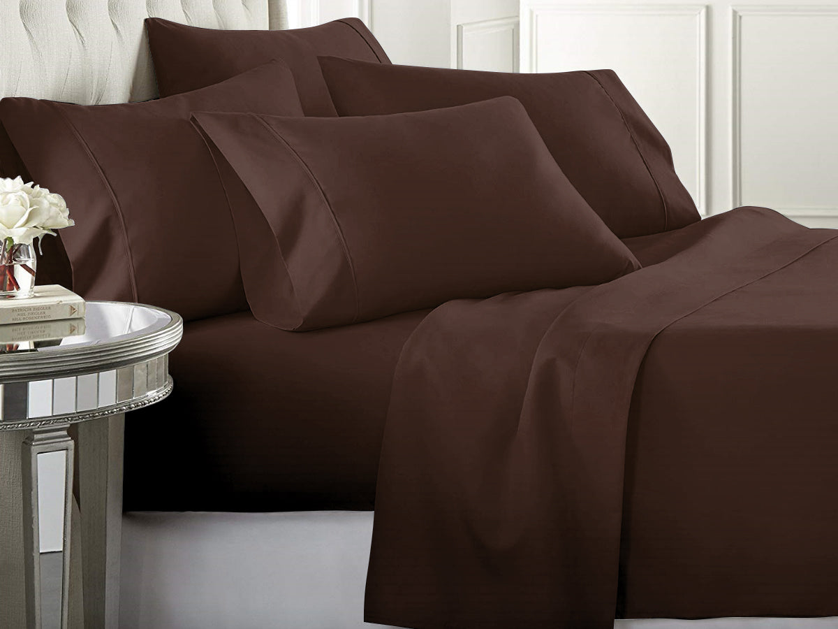 Ultra-Soft Deep Pocket Bed Sheet Set (6-Piece)