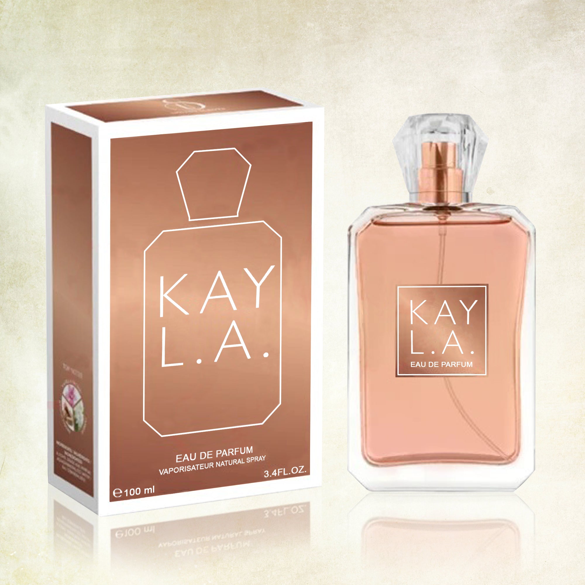 Kay LA Perfume 3.4 FL.OZ Vaporisateur Natural Spray Elegant Fragrance for Women