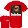 Unisex Graphic Tee Trump - DoneFather Print Double-Sided Casual T-Shirt