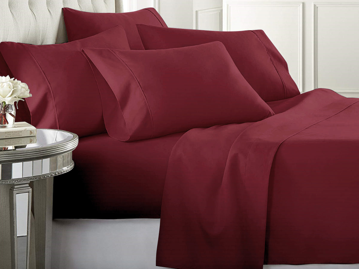 Ultra-Soft Deep Pocket Bed Sheet Set (6-Piece)