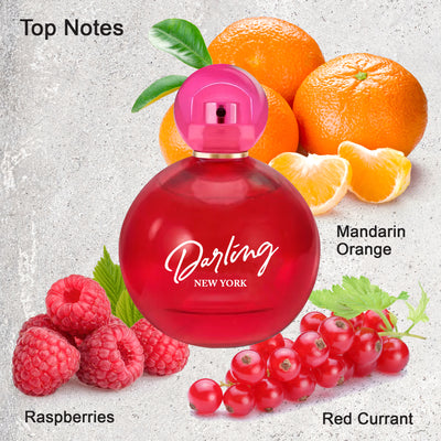 Darling New York Perfume 3.4 FL.OZ Vaporisateur Natural Spray Elegant Fragrance for Women