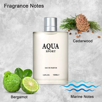 Aqua Sport Perfume 3.4 FL.OZ