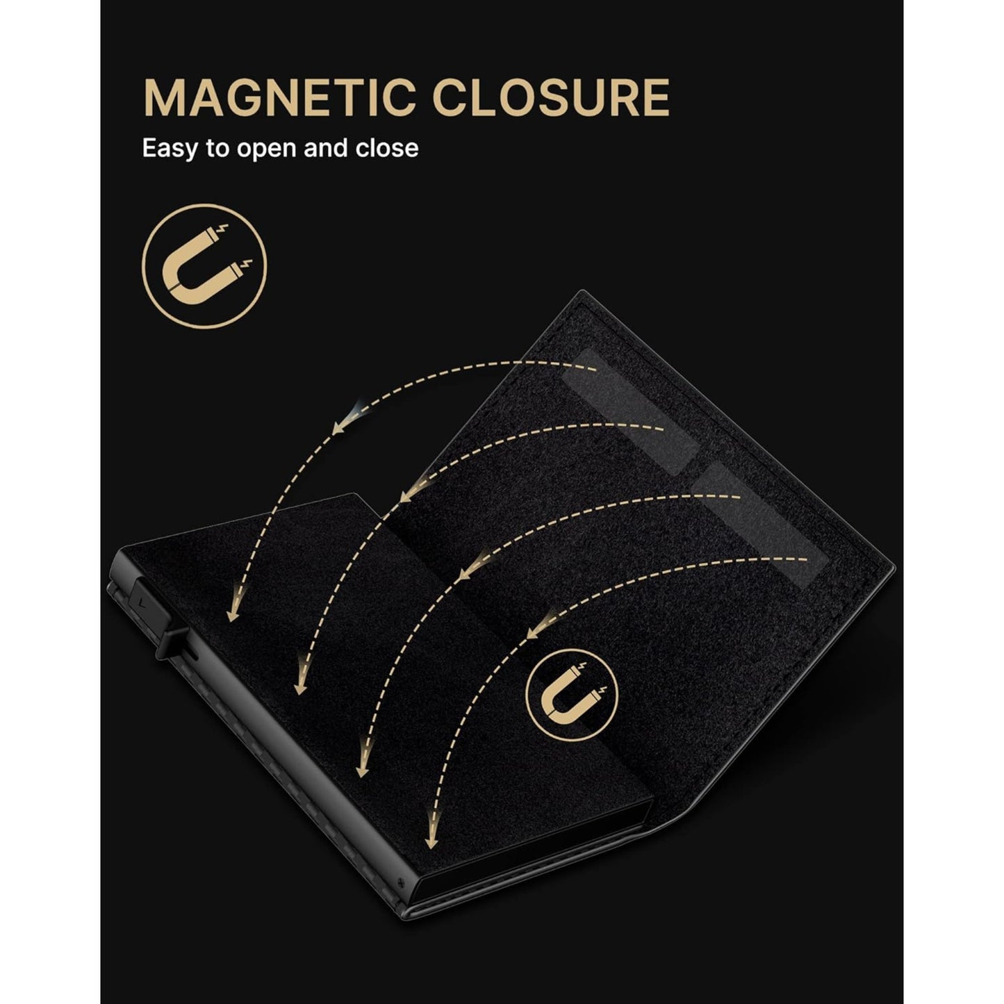 Carbon Fiber RFID Blocking Pop Up Aluminum Case Card Holder