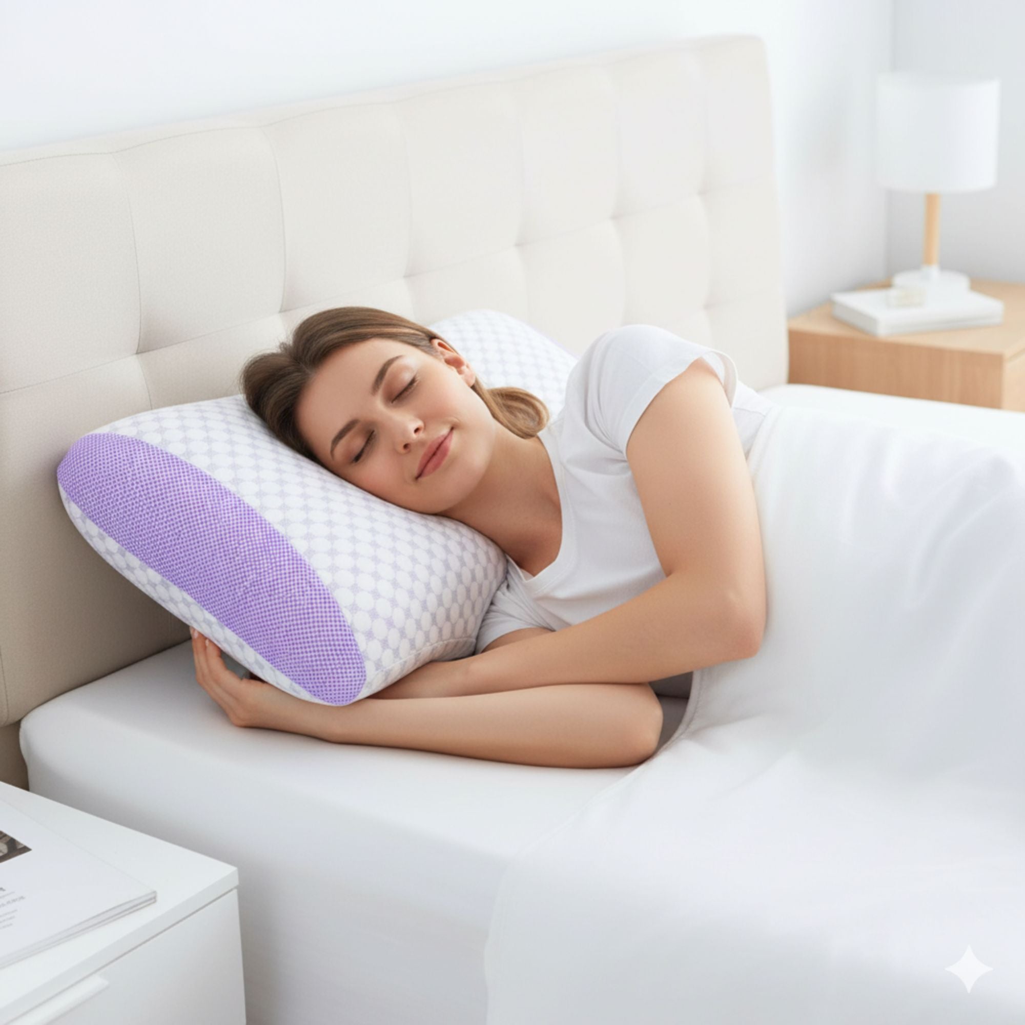 1-Pack Standard Size Memory Foam Pillow with Removable Cover – Supportive, Comfortable & Breathable for Better Sleep