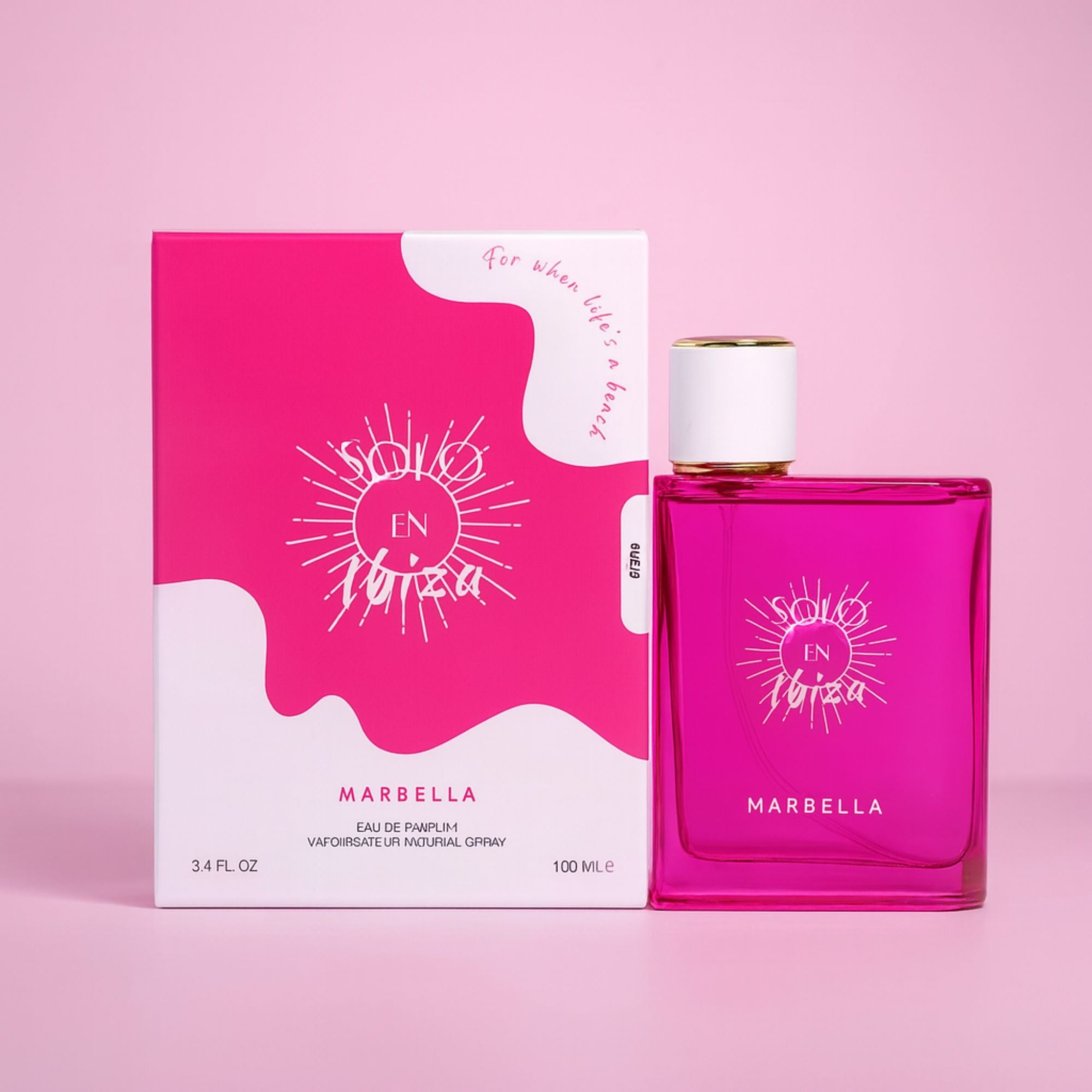 Solo En Ibiza Perfume 3.4 FL OZ – Long Lasting Fragrance for Women & Men, Luxury Scent Perfect for Everyday Wear, Gifting & Special Occasions