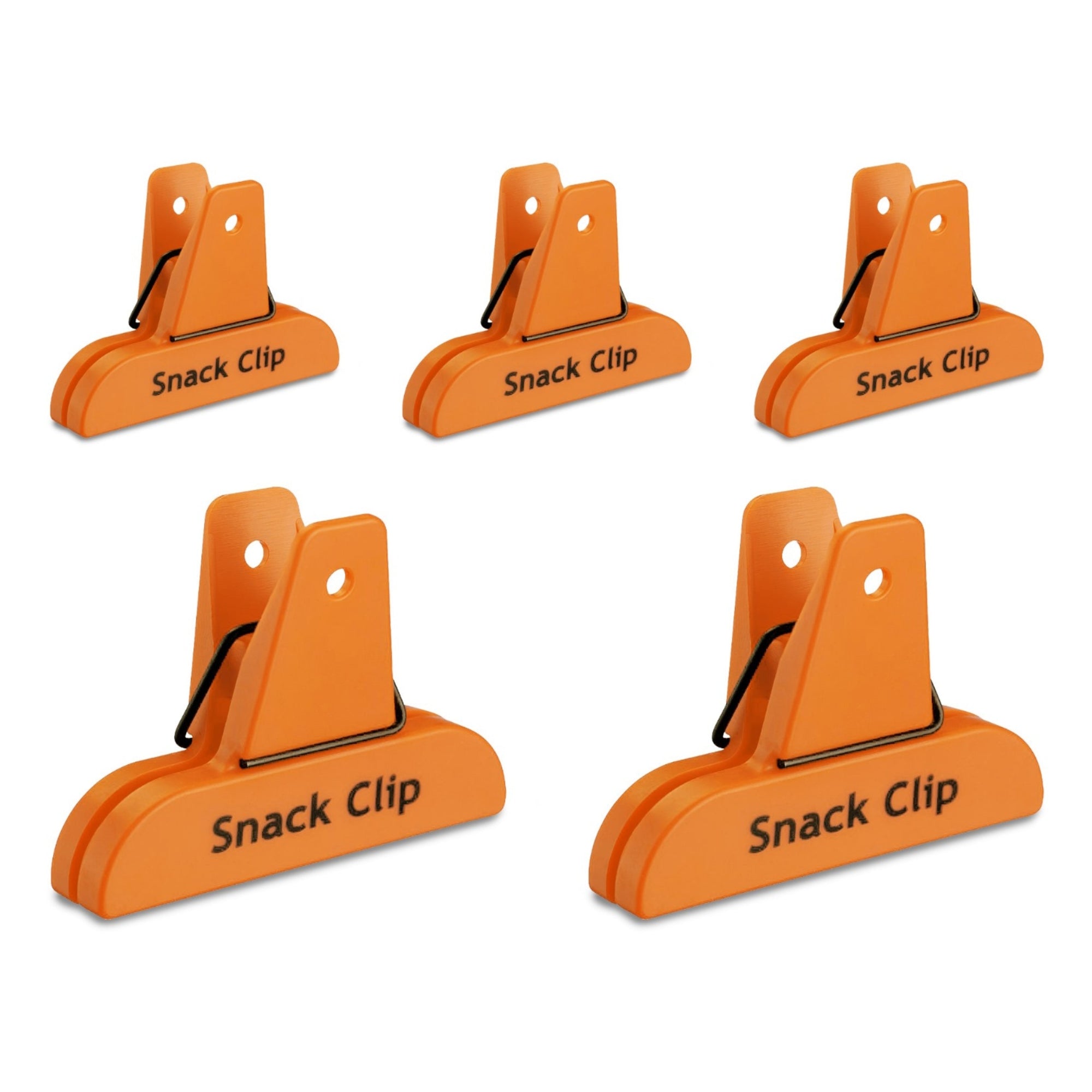5-Piece Snack Bag Clips Heavy Seal Grip