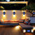 Waterproof Outdoor Solar LED Wall Lights 2-Pack