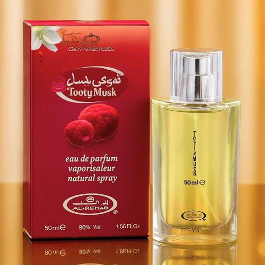 Al-Rehab Tooty Musk Perfume for Men and Women 50ml - Premium Long-Lasting Fragrance