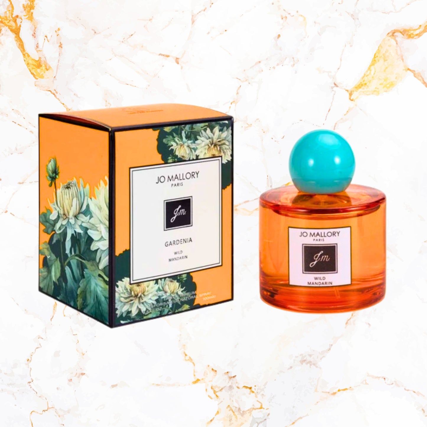 Jo Mallory Paris Gardenia Perfume 3.4FL.OZ