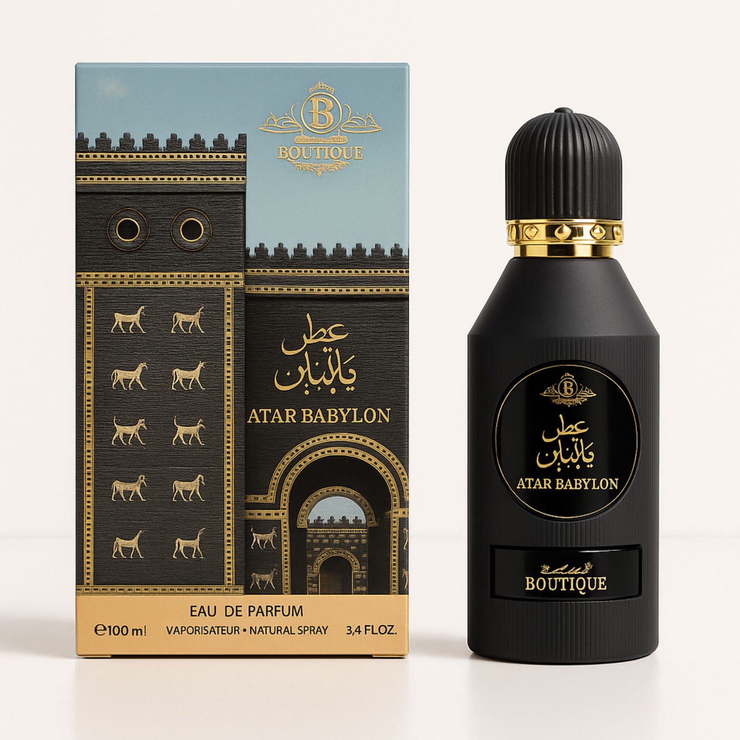 Boutique Atar Babylon 3.4 FL.OZ Perfume – Premium Long-Lasting Scent for Daily Wear & Gifting – Elegant Designer-Style Perfume
