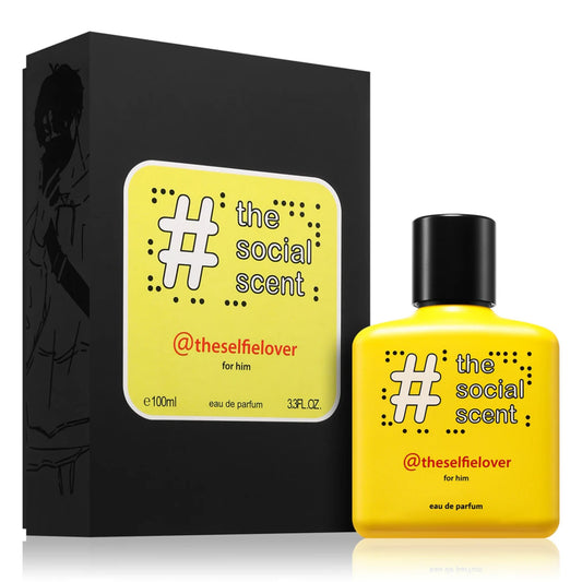 The Social Scent #THESELFIELOVER for Him Perfume 100ml – Premium Long-Lasting Scent, Everyday Wear