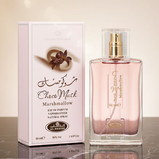 Choco Musk Marshmallow 1.65 FL.OZ Perfume – Sweet Creamy Scent with Vanilla & Chocolate Notes, Long-Lasting Unisex Fragrance for Everyday Wear