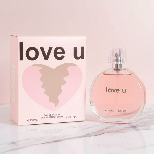 Love U Perfume 100ml for Women – Long-Lasting Eau de Parfum Elegant Everyday Fragrance