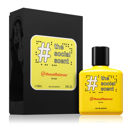 The Social Scent #THESELFIELOVER for Her Perfume 100ml – Long-Lasting Premium Fragrance – Daily Wear, Signature Scent, Elegant & Modern Design