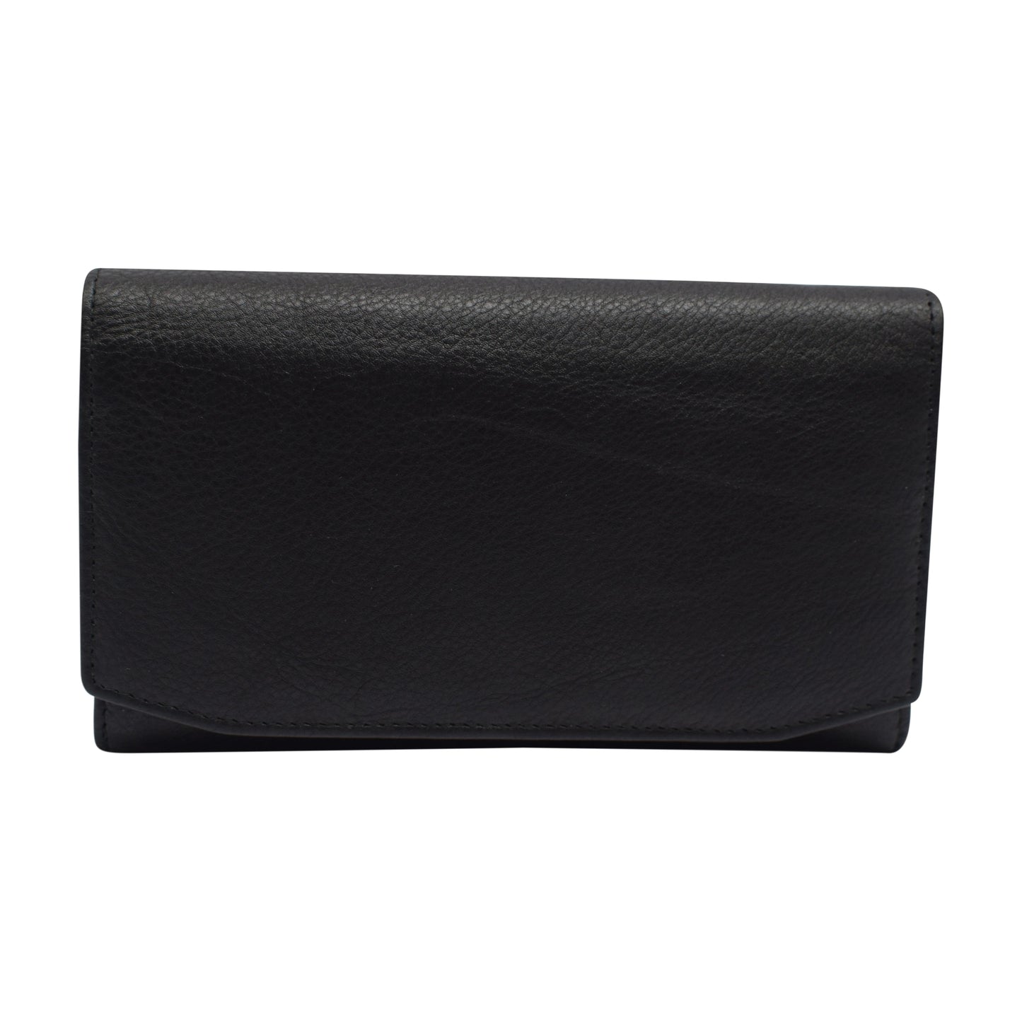Women's Genuine Leather RFID Blocking Trifold Wallet