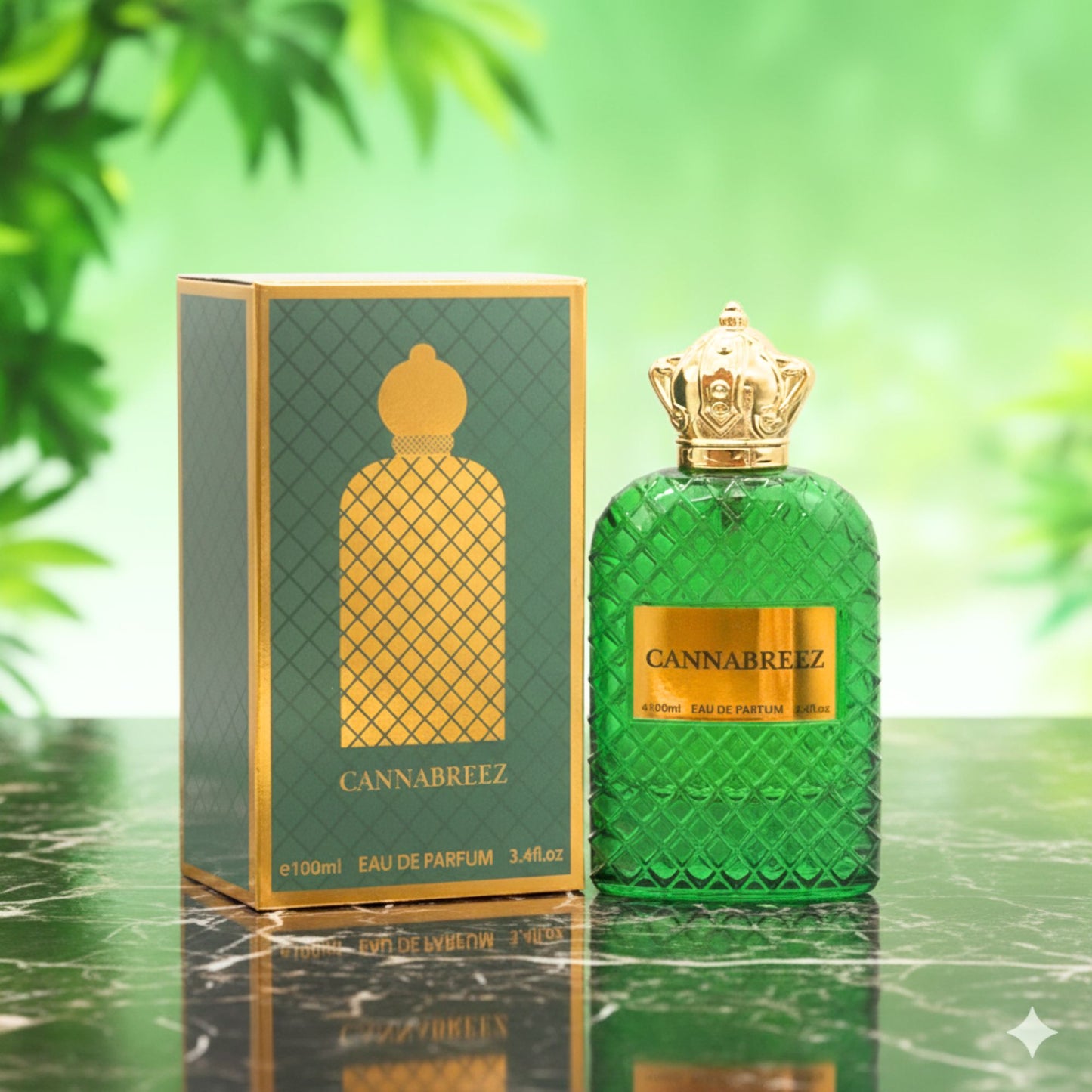 Cannabreez Perfume 100ml for Women & Men - Long-Lasting Eau de Parfum Spray