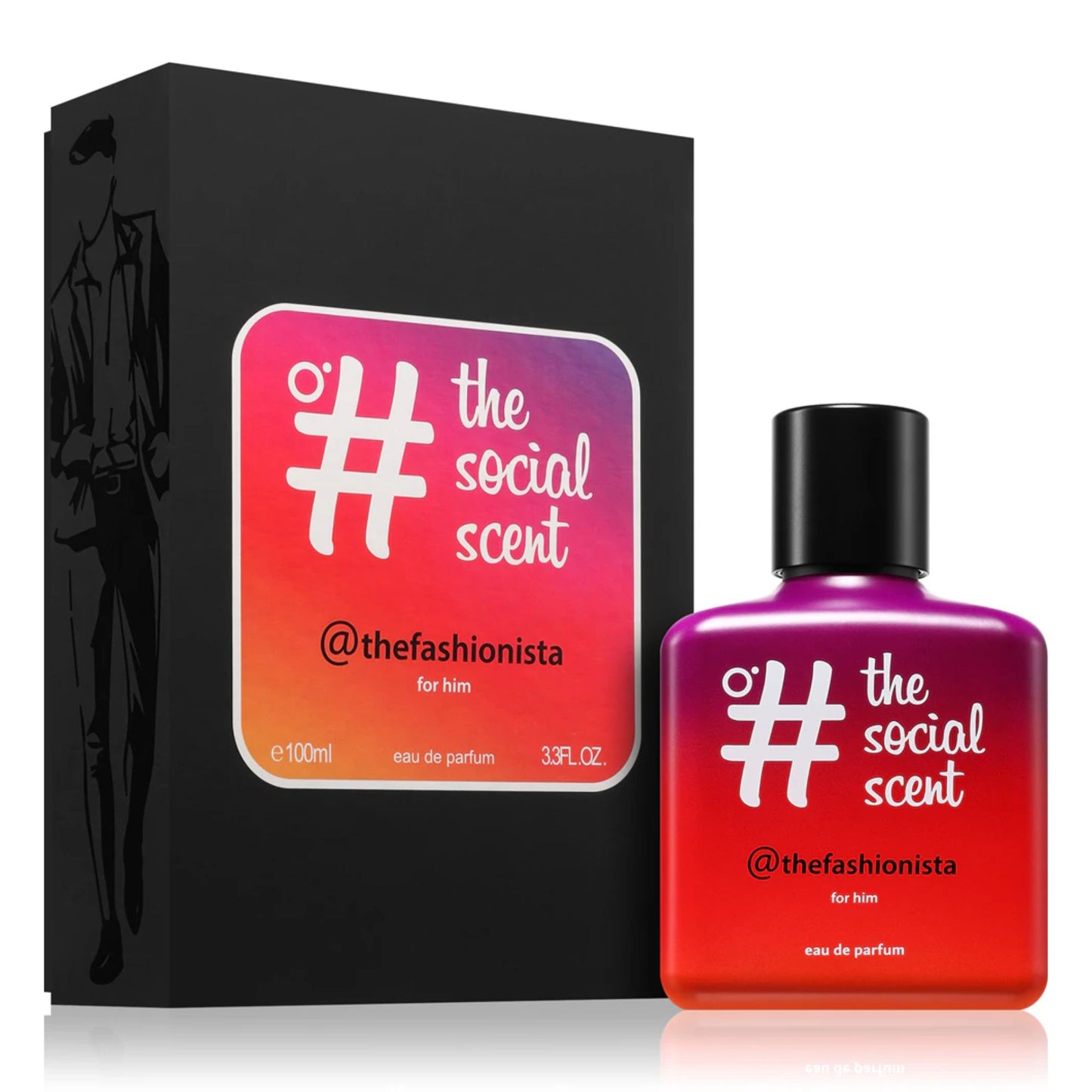 The Social Scent #THEFASHIONISTA for Him Perfume 100ml - Premium Long-Lasting Formula
