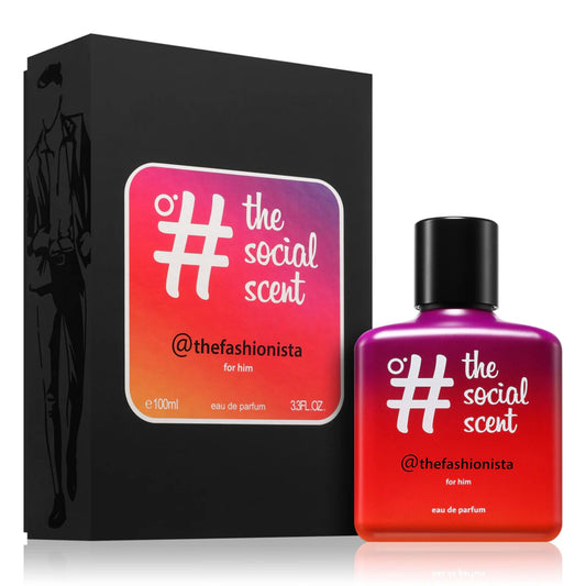 The Social Scent #THEFASHIONISTA for Him Perfume 100ml - Premium Long-Lasting Formula