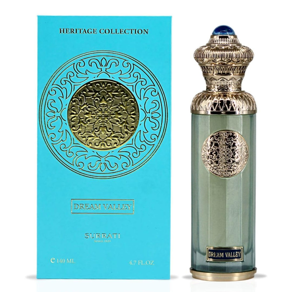 Surrati Heritage Dream Valley 4.7 FL.OZ Perfume for Men and Women - Long-Lasting Arabian Luxury Unisex Perfume