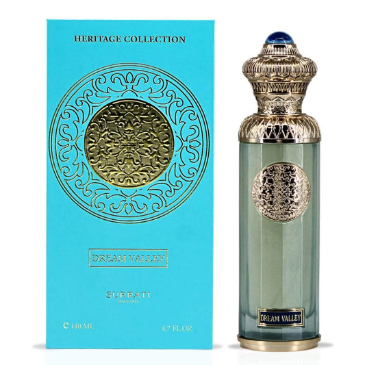 Surrati Heritage Dream Valley 4.7 FL.OZ Perfume for Men and Women - Long-Lasting Arabian Luxury Unisex Perfume