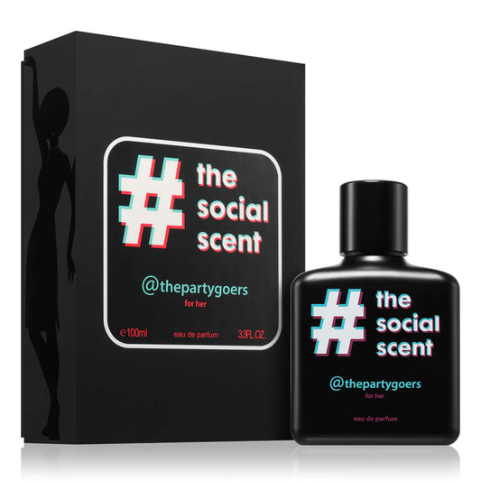 The Social Scent #THEPARTYGOERS for Her Perfume 100ml - Premium Fragrance Long-Lasting Wear