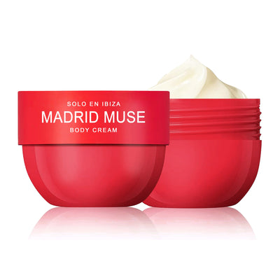 Madrid Muse Body Cream for Smooth Skin, Nourishing Moisturizer with Natural Ingredients, Long-Lasting Scent for Soft, Glowing Skin