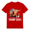 Unisex Graphic Tee Trump-Iconic Image Print Casual T-Shirt