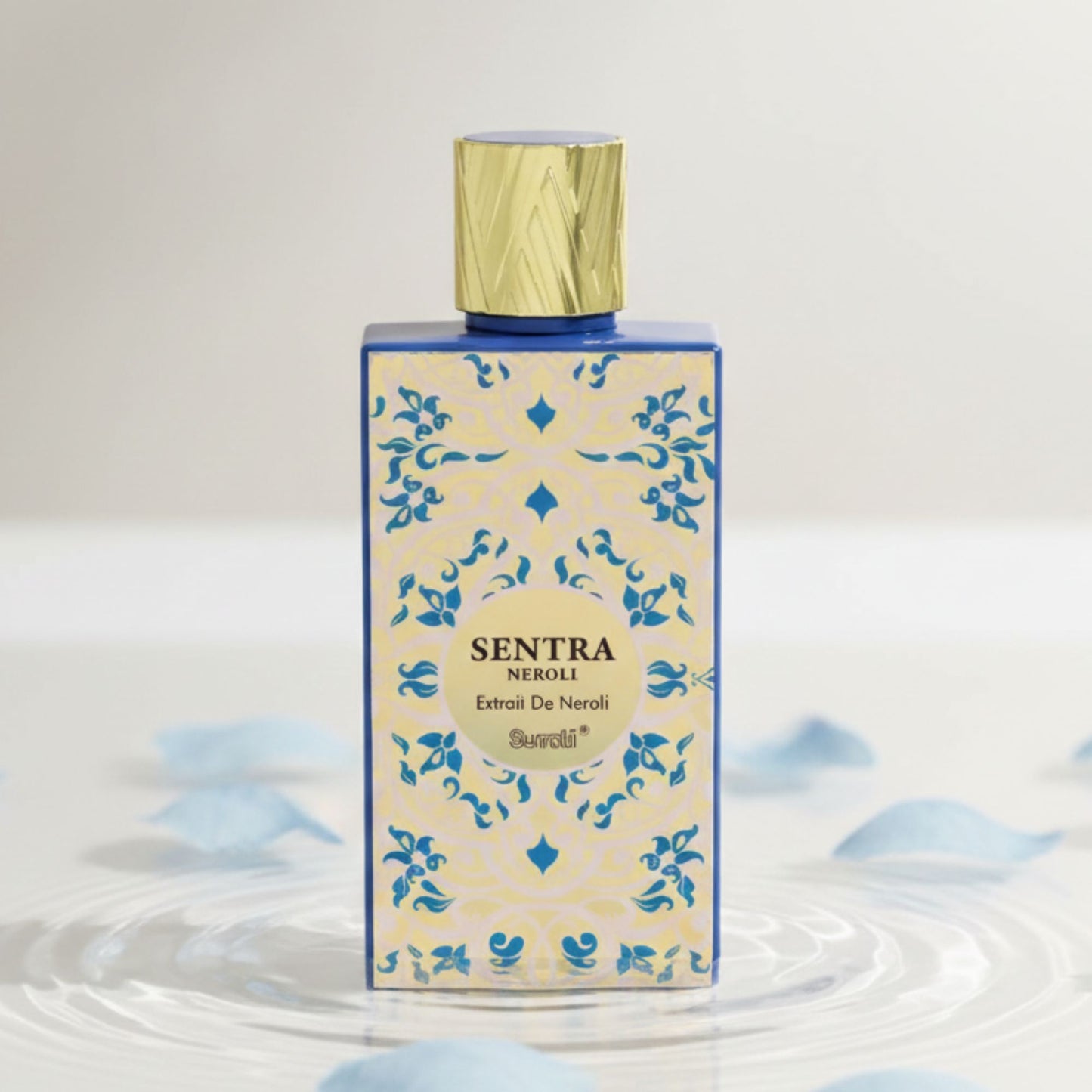 Surrati Sentra Neroli 3.4 FL.OZ Perfume for Men and Women - Luxury Perfume Long-Lasting Unisex Wear Elegant Modern Everyday Scent