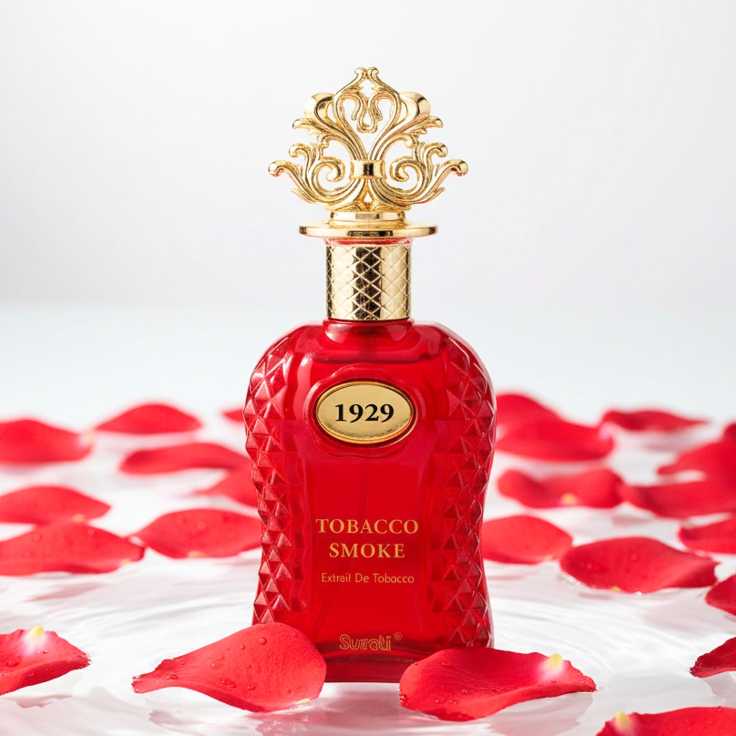 Surrati 1929 Tobacco Smoke 3.4 FL.OZ Perfume for Men and Women - Concentrated Perfume Rich Smoky Aroma Long-Lasting Unisex Luxury Fragrance