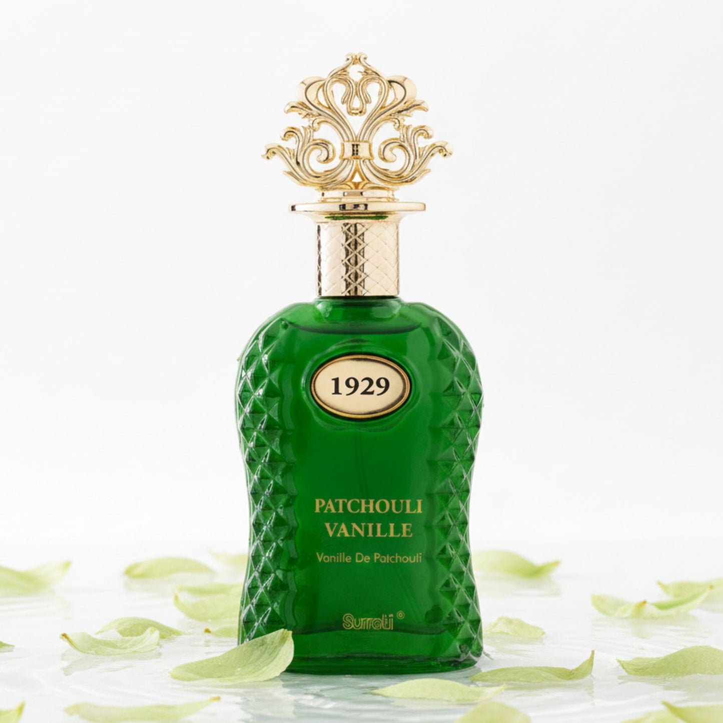 Surrati 1929 Patchouli Vanille 3.4 FL.OZ Perfume for Men and Women - Concentrated Perfume Oil Smooth Sweet Aroma Long-Lasting Unisex Luxury Fragrance