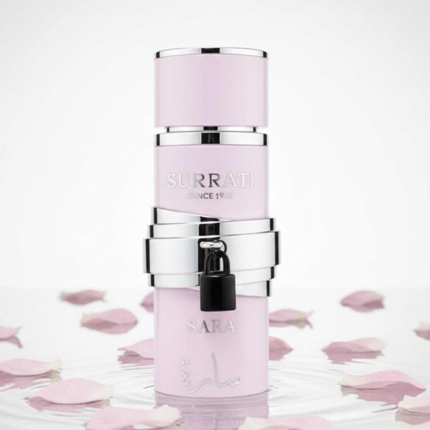 Surrati Sara 3.4 FL.OZ Perfume for Women - Premium Spray Bottle Smooth Floral Long-Lasting Feminine Arabian Perfume