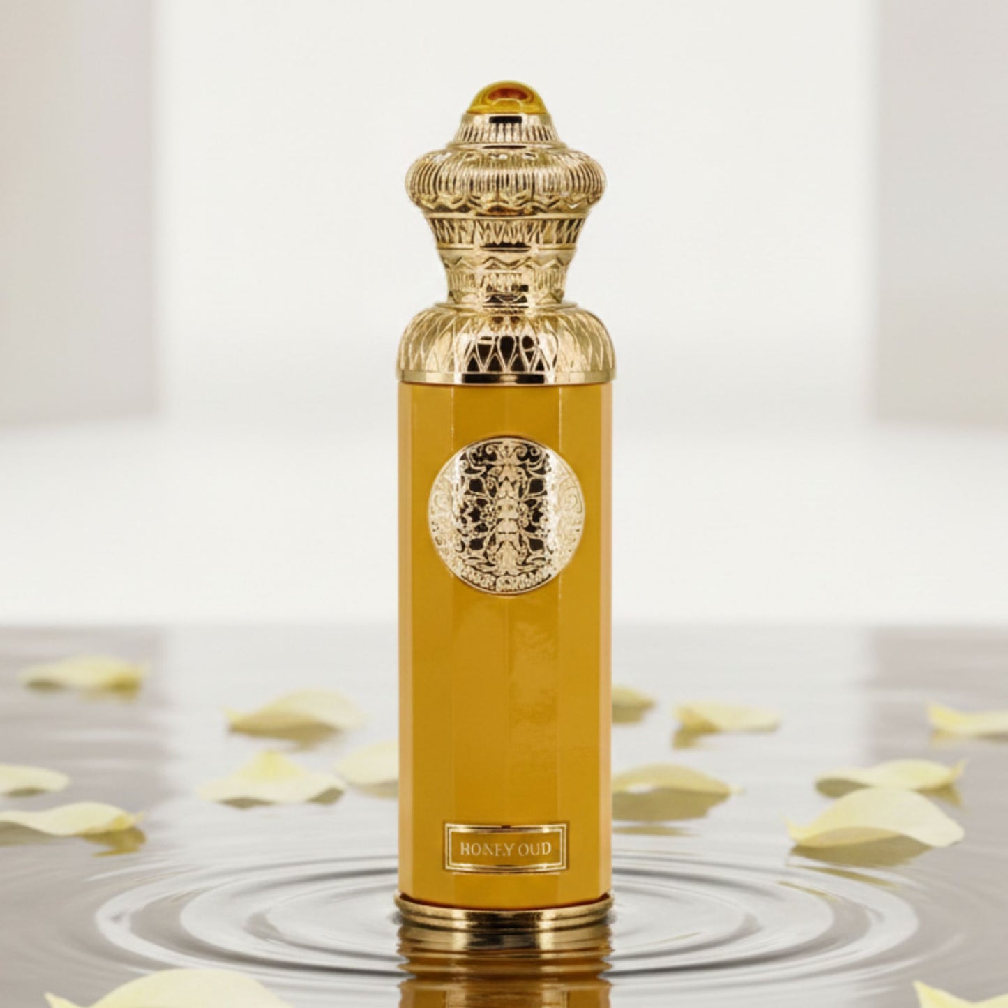 Surrati Heritage Honey Oud 4.7 FL.OZ Perfume for Men and Women - Glass Bottle Long-Lasting Unisex Arabian Luxury Fragrance