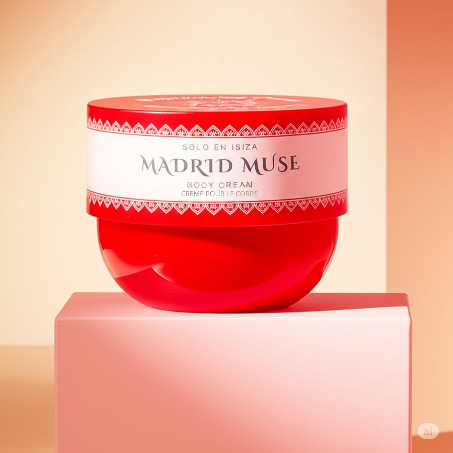 Solo En Ibiza Hydrating Body Cream - Nourishing Moisturizing Lotion