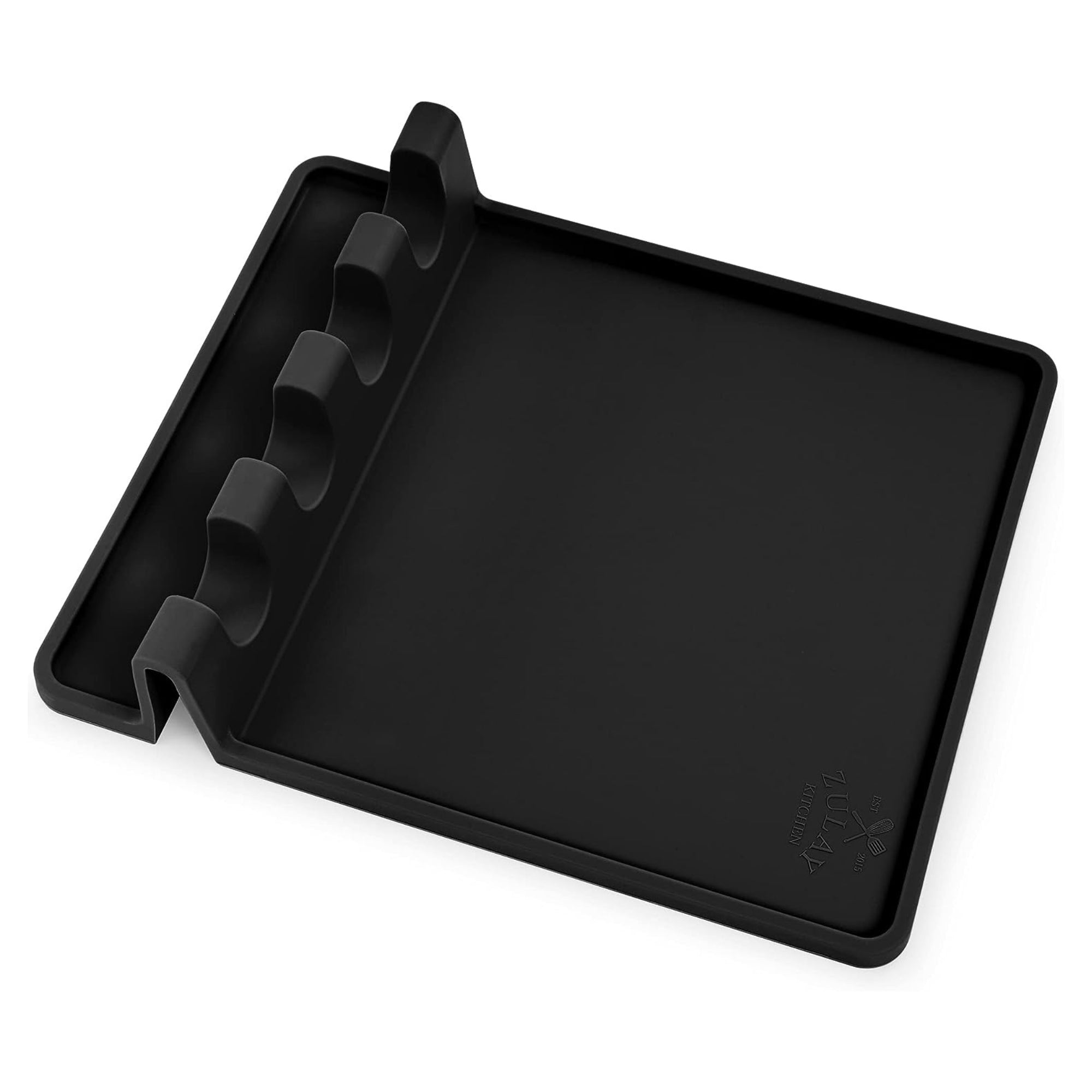 Kitchen Silicone Utensil Holder with Drip Pad for Multiple Utensils