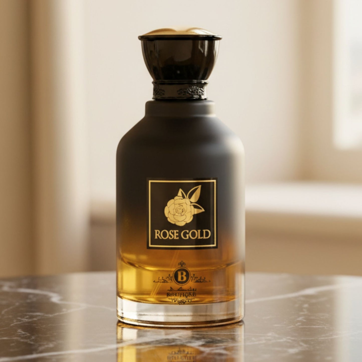 Boutique Rose Gold 3.4 FL.OZ Luxurious Long-Lasting Rose and Musk Scent