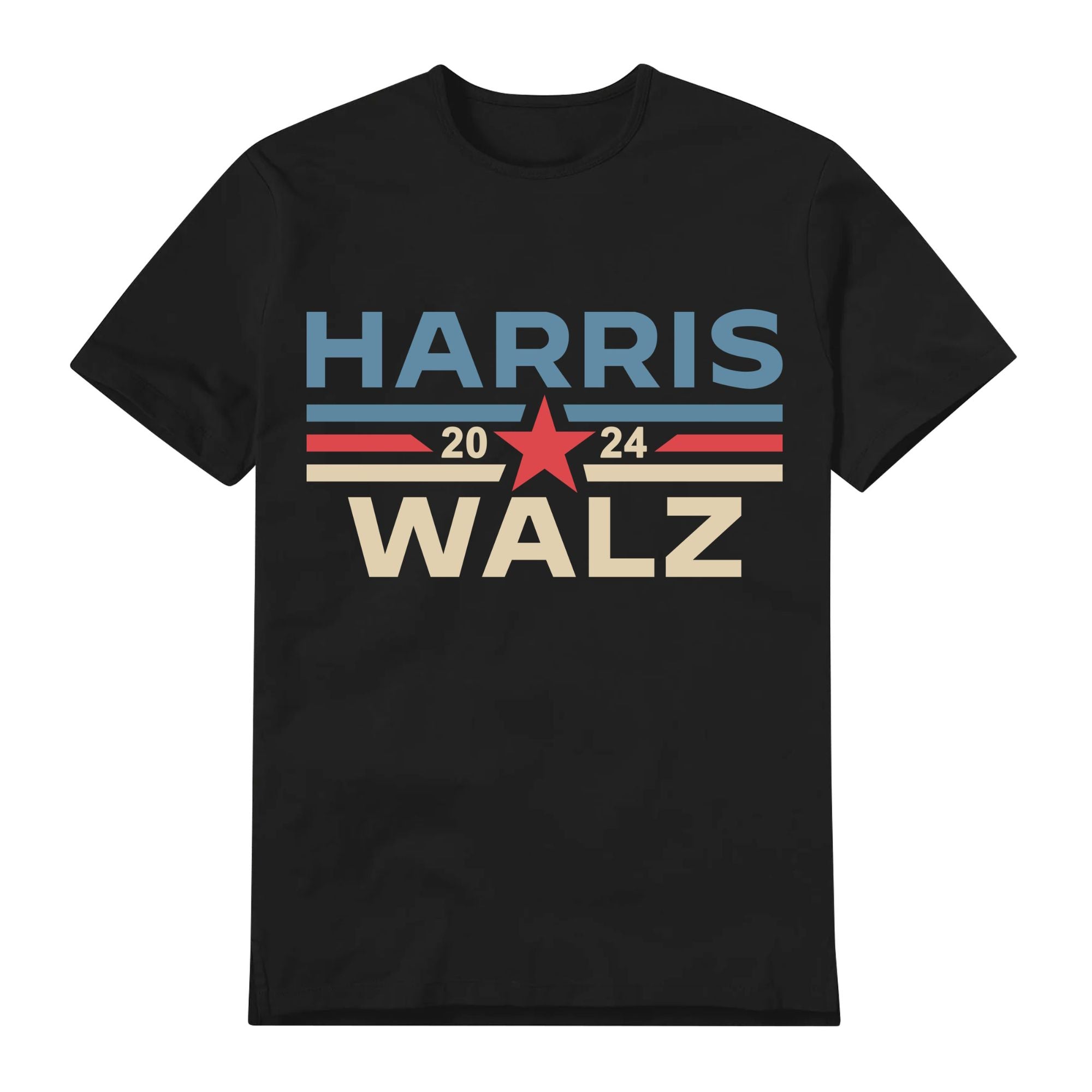 Unisex Graphic Tee Kamala-Walz Print Casual T-Shirt