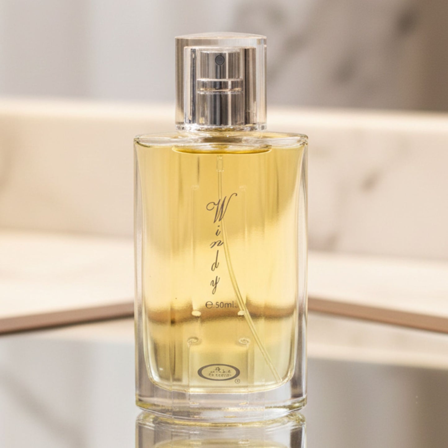 Al-Rehab Windy Perfume for Men 50ml - Lightweight Long-Lasting Aromatic Spray, Fresh Daily-Wear Fragrance