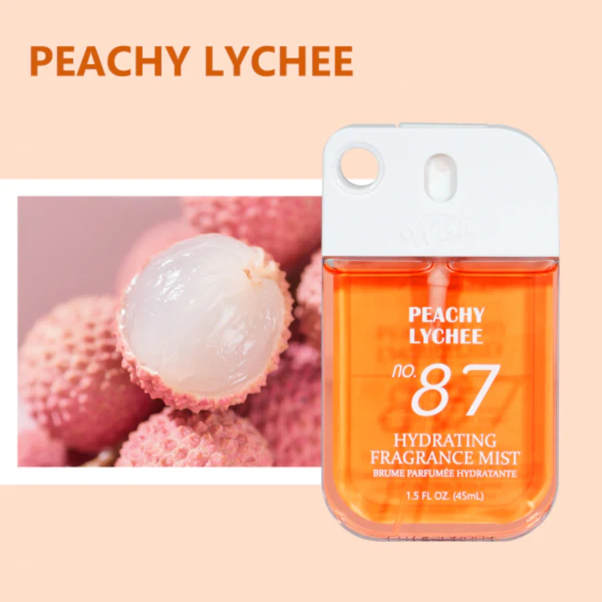 4-Pack Hydrating Fragrance Mist Set 1.5 FL.OZ (45ml) | Refreshing Body & Hair Spritz | Lightweight & Long-Lasting Scent | Perfect for Daily Use