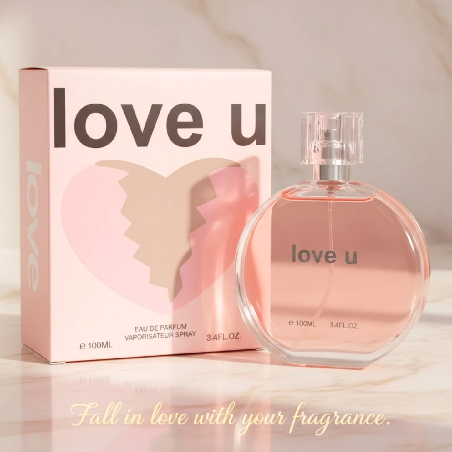 Love U Perfume 100ml for Women – Long-Lasting Eau de Parfum Elegant Everyday Fragrance