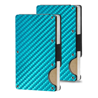 Carbon Fiber Minimalist Credit Card Wallet (2-Pack)