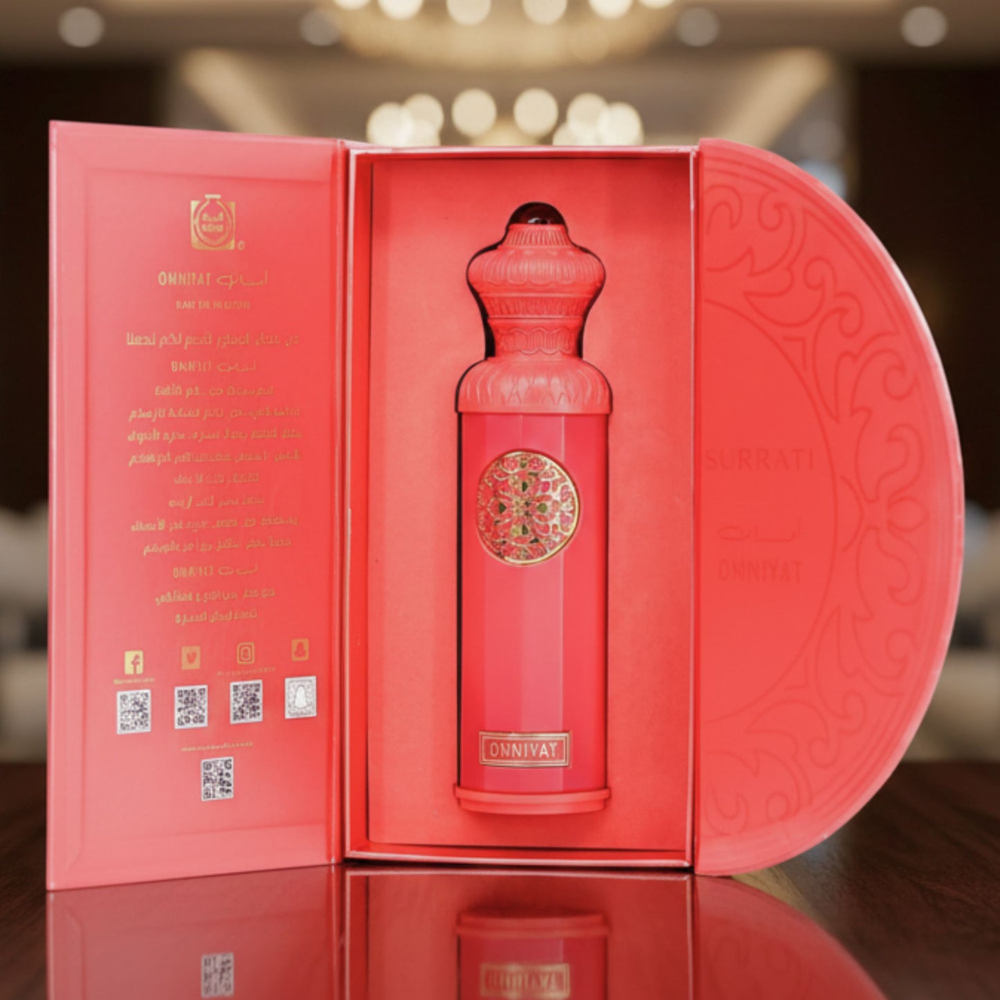 Surrati Heritage Omniyat 4.7 FL.OZ Perfume for Men and Women - Long-Lasting Unisex Arabian Luxury Perfume Fragrance