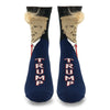 Novelty Presidential Socks with 3D Fake Hair